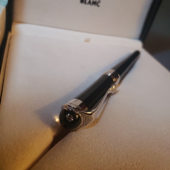 Montblanc Rollerball pen Etoile Precieuse "63 Diam - Picture 3 of 8